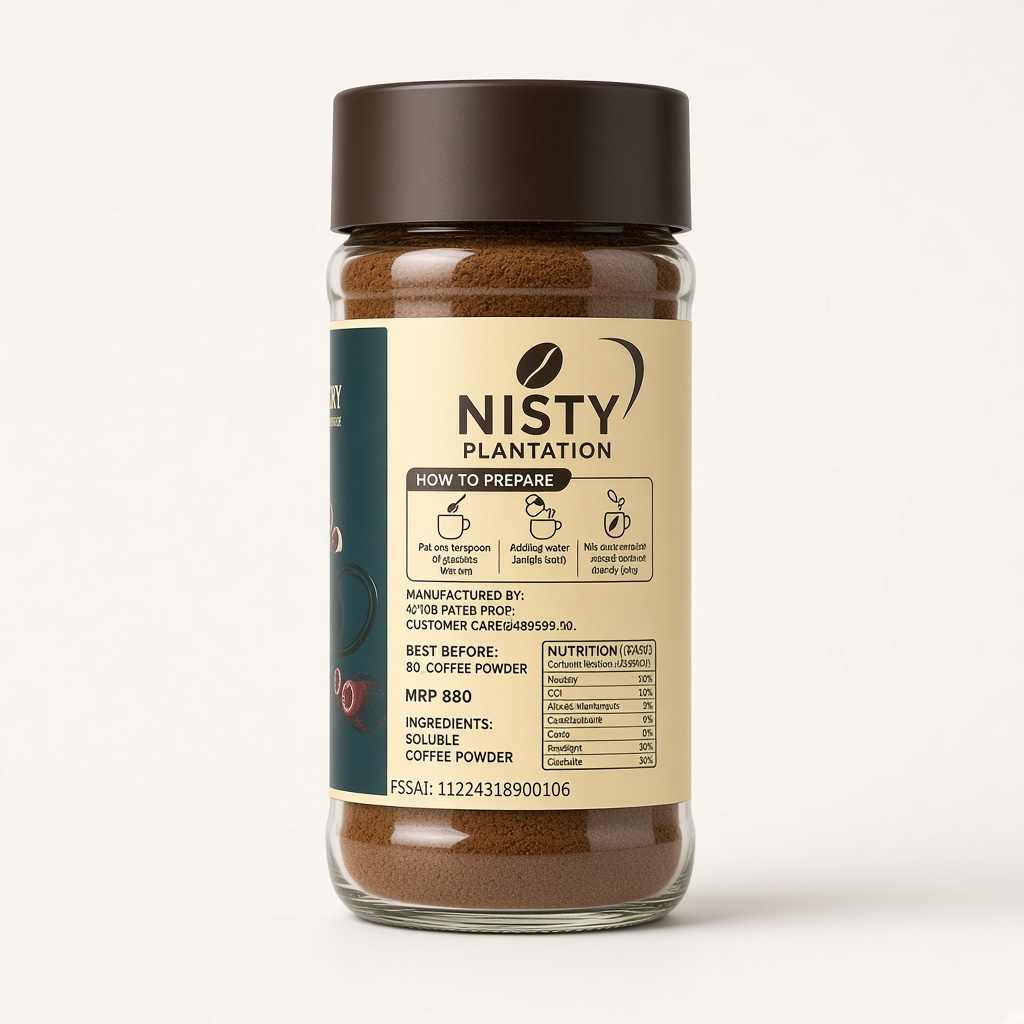 Raspberry Flavored Instant Coffee – 110g – image 2